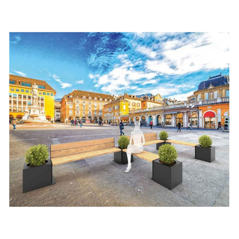 Bac à palmier - Pot pour arbuste - Jardinière de ville Coloris Procity ...
