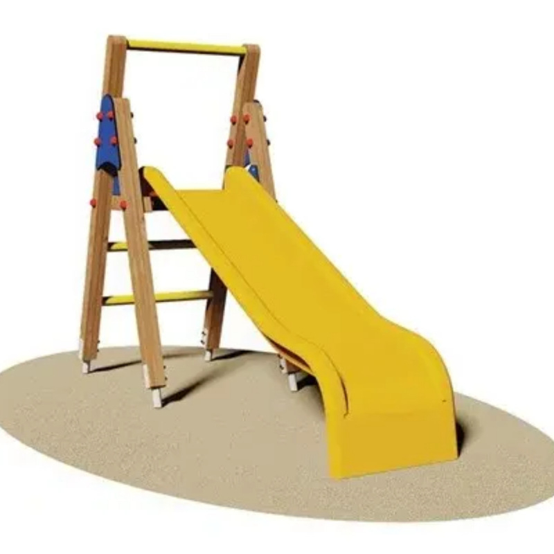 Tour De Jeu Move And Stic Lina Avec Toboggan - Structure Modulable Enfant - Intérieur/Extérieur - 225x165x197cm