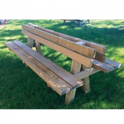 DOUBLE BANC EN BOIS ESPACES...