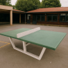 table de ping pong en béton/acier