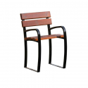 Fauteuil urbain rehaussé pour sénior