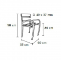Fauteuil de ville dimensions