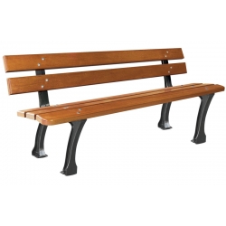 Banc en bois exotique 180 cm ou 200 cm