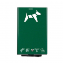 Distributeur sacs déjection canine vert mousse