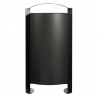 Poubelle collectivité- 100 L - gris anthracite