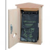 Distributeur de sachets canins en liasse sur poteau