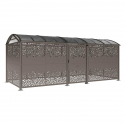 Abri pour cycles gris Procity