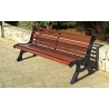 Banc en bois exotique 196 cm