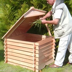 Bac à compost en bois Bac à compost en bois