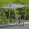 Abri pour cycles initial ouvert avec toit