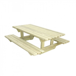 Table pique nique en bois pour enfant