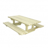 Table pique nique en bois pour enfant