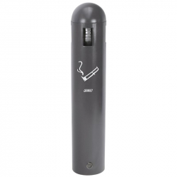 Cendrier mural extérieur en acier anthracite