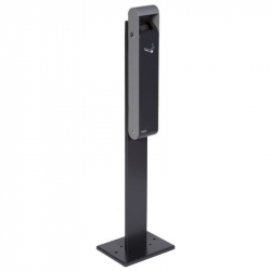 Cendrier extérieur sur pied de 3 L de contenance, en acier gris anthracite