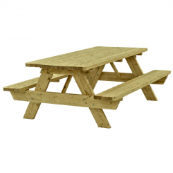 Table picnic en bois