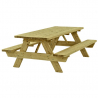 Table picnic en bois