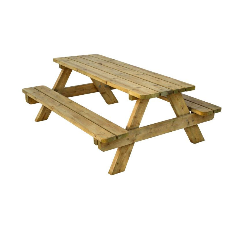 Table extérieure en bois pour enfant