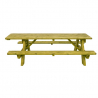 Table de picnic en bois PMR