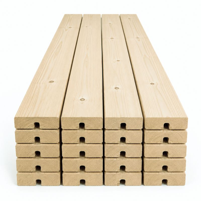 Latte de bois en pin pour fabriquer ou rénover des bancs