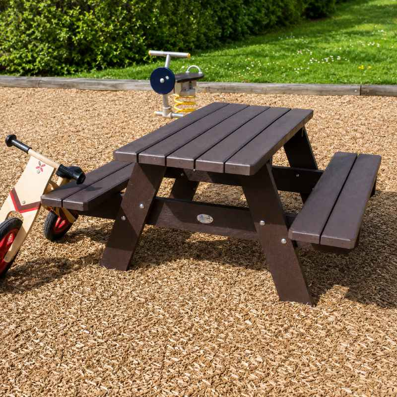 Table picnic en plastique recyclé pour enfant