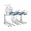 Rack pour vélos 2 étages en acier Procity