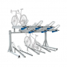 Rack pour vélos 2 étages en acier Procity