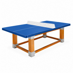 Table ping pong extérieure Natura bleu outre mer