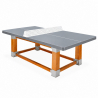 Table ping pong extérieure Natura gris clair