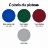 coloris du plateau de la table ping pong extérieure Natura