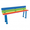 Banc junior en PEHD coloré