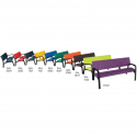 coloris du Banc extérieur en plastique Maverick