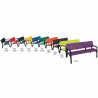 coloris du Banc extérieur en plastique Maverick
