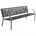 Banc public Maverick en Tôle d'acier