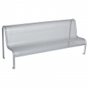 Banc perforé en acier galvanisé