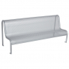 Banc perforé en acier galvanisé