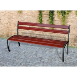 Banc  Détroit en 6 finitions, bois, compact ou alu