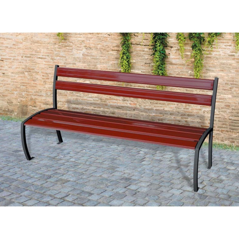 Banc  Détroit en 6 finitions, bois, compact ou alu