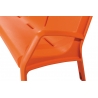 Zoom sur le banc Alvium en plastique