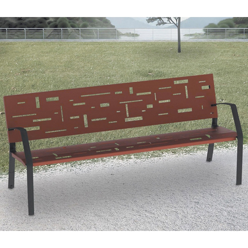 Banc en tôle d'acier 181 cm Banc en tôle d'acier 181 cm