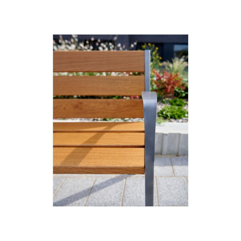 Banc de ville Fauteuil extérieur - Banc jardin public Coloris Procity ...