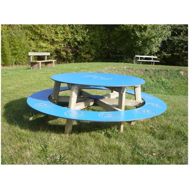Table de jardin pour enfants Table pique nique maternelle