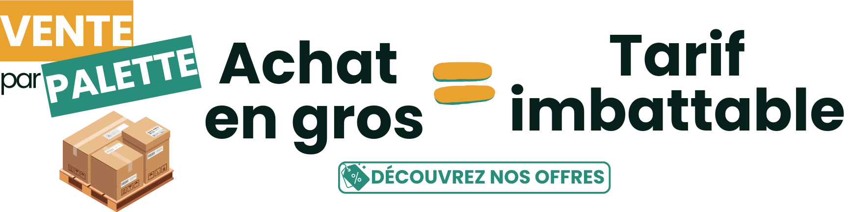 vente par palette